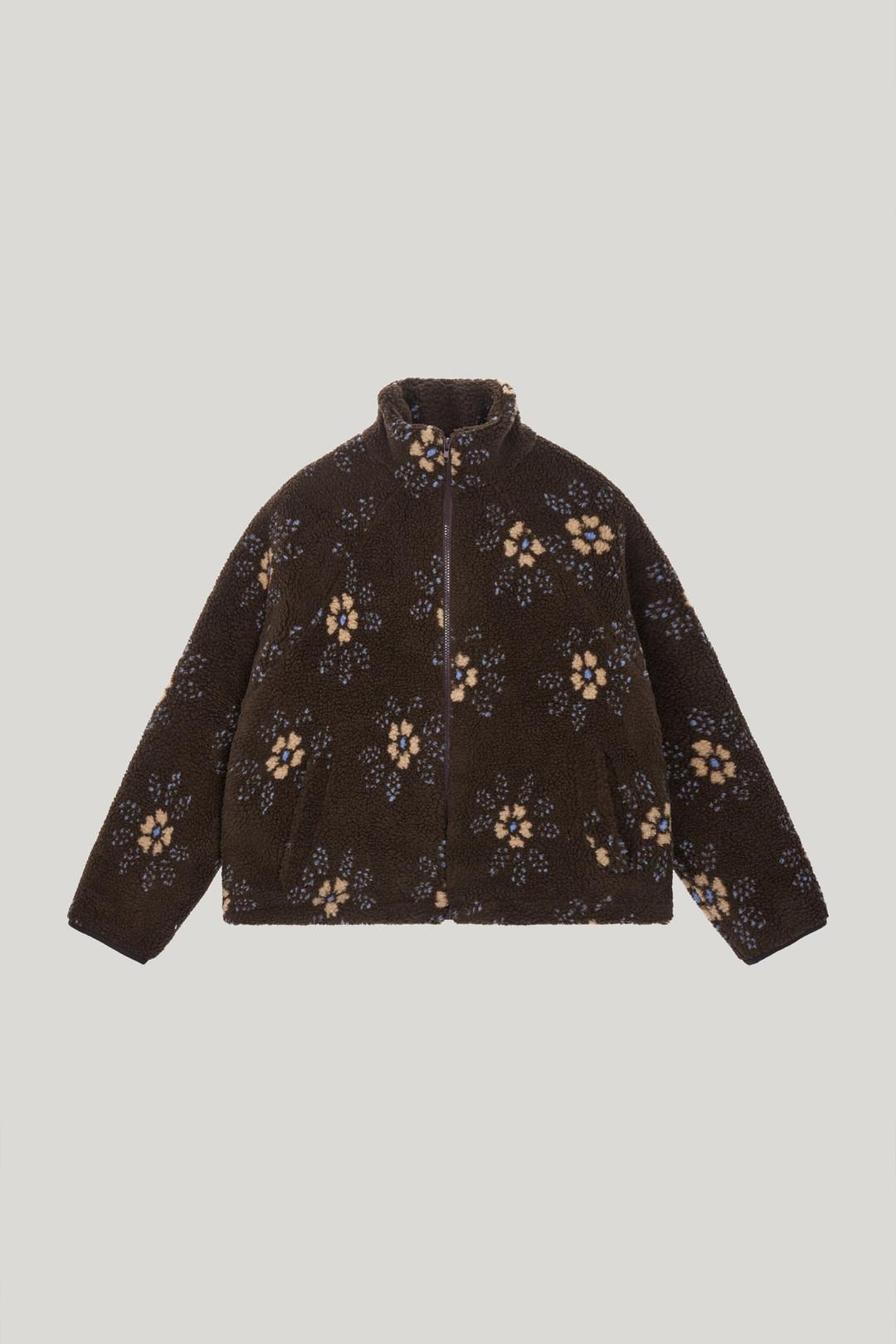 flower dumble jacket_brown