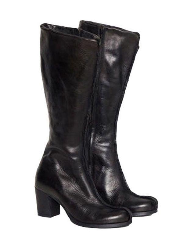 KNEE HIGH BOOT black