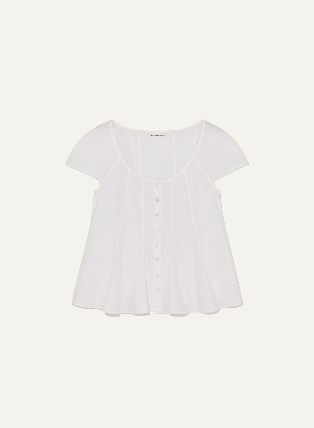 James Cotton Blouse White-Sail