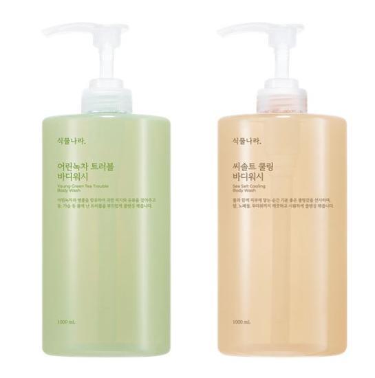 식물나라 대용량 바디워시 1000mL 2종 중 택 1