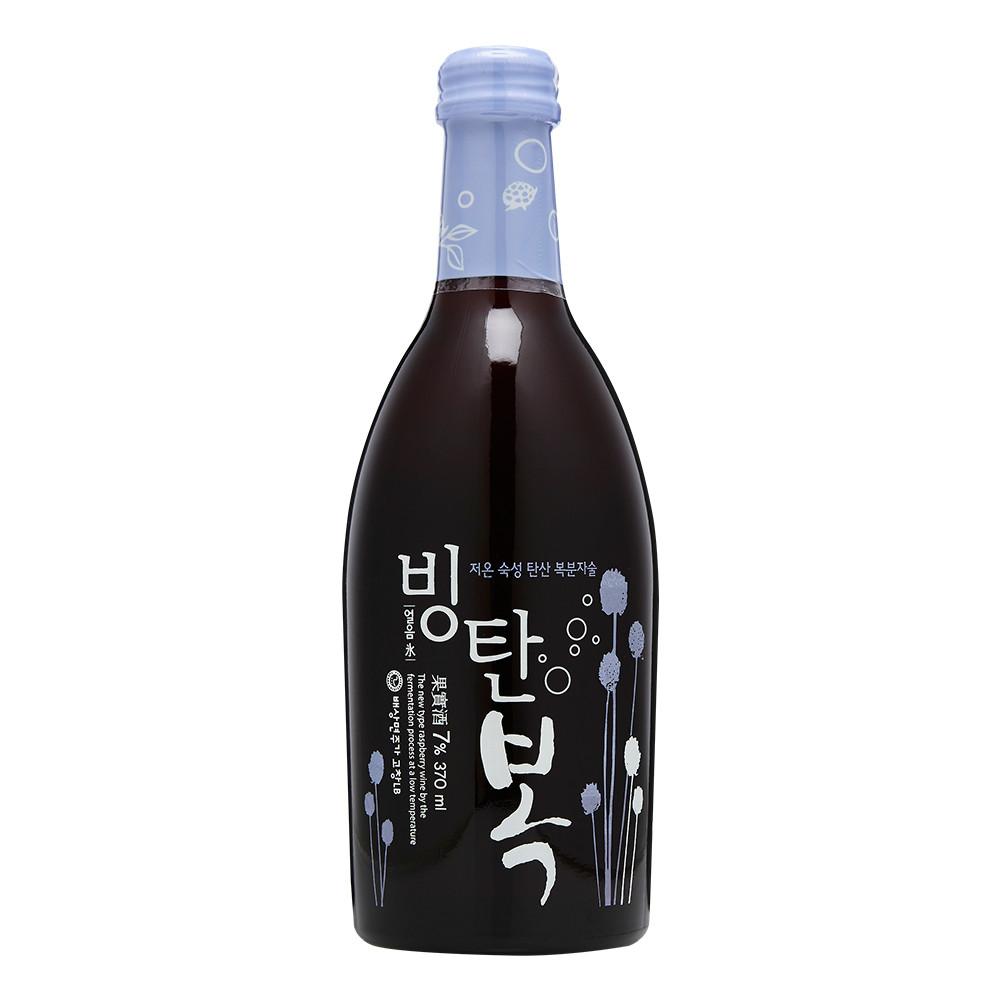 배상면주가 빙탄복 7도 370ml 스파클링복분자주 전통주 편집샵 [원산지:상세설명에 표시]