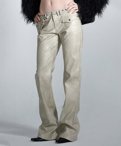 Western Fanny Pack Pants Raw