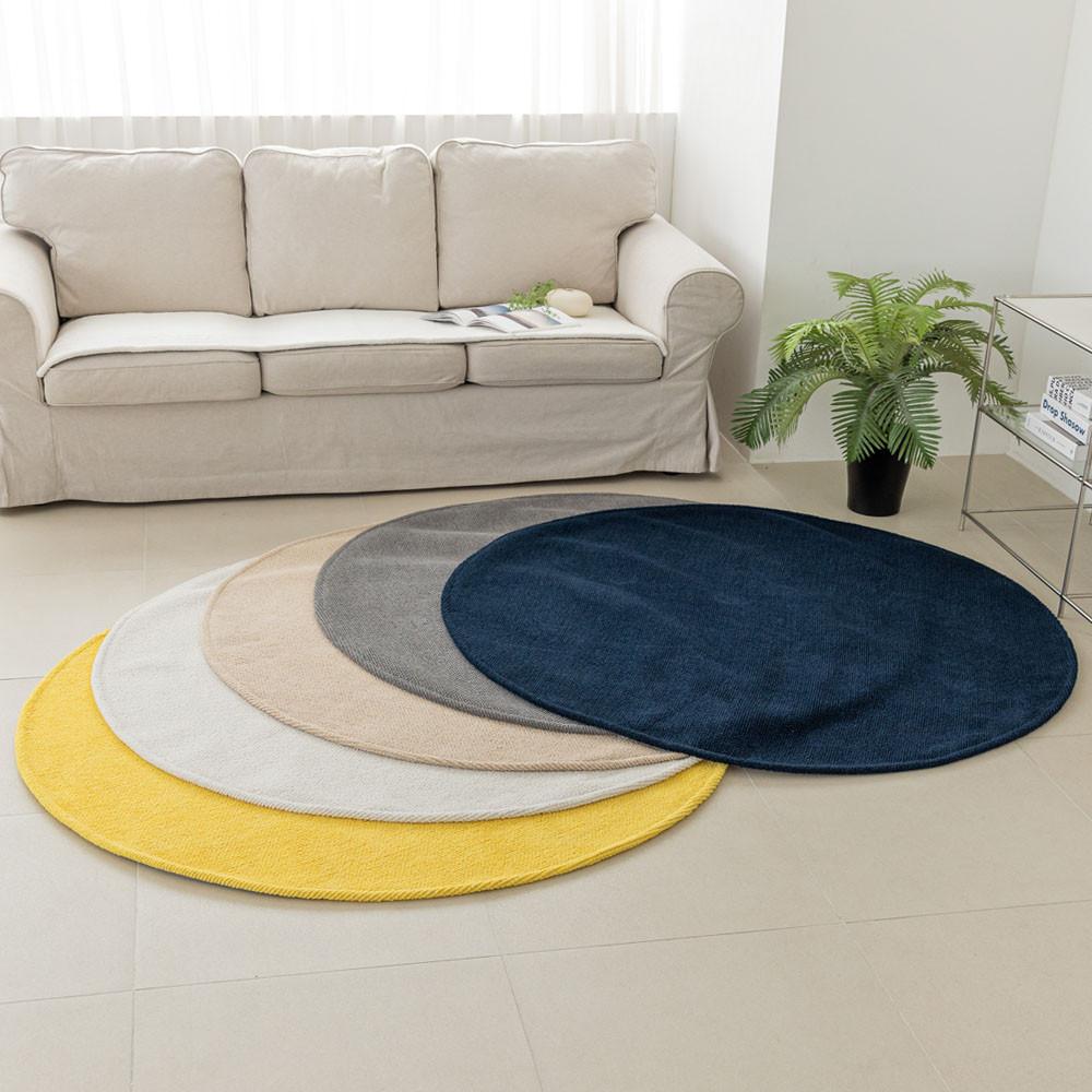 [포그니] 미니 원형러그 아이방러그 원형카페트