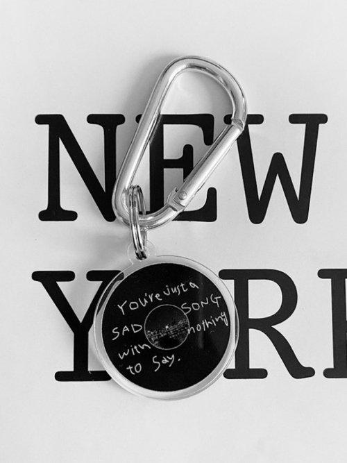 Sound is Colour! Keyring (Black)