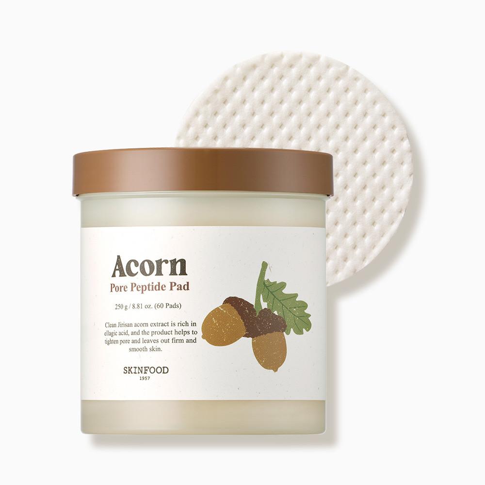 [스킨푸드] 에이콘 포어 펩타이드 패드 60매 도토리패드