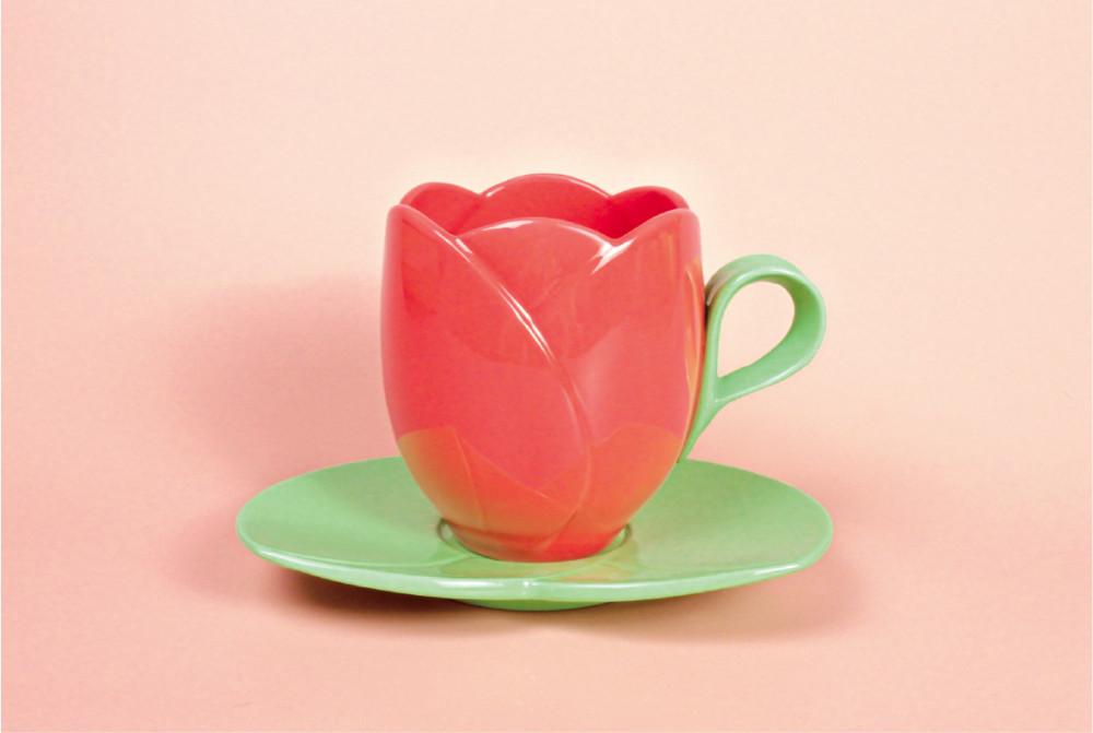 [향기 한 잔] 튤립 잔 (높은 잔/빨강)