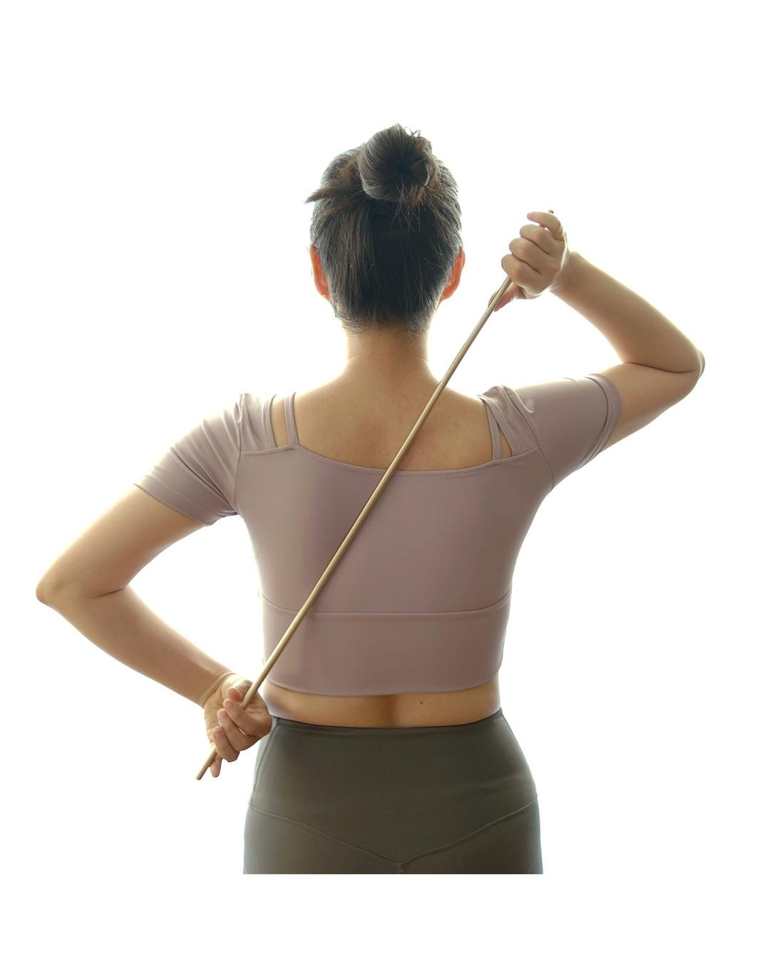 놋담 방짜유기 롱스틱 괄사 마사지기 70cm+전용 가죽케이스 증정