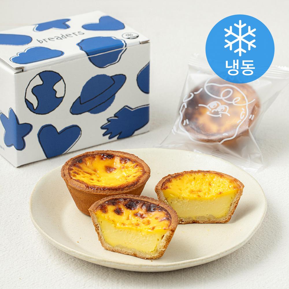 브레더스 달덩이 에그타르트 (냉동), 70g, 3개입, 1개