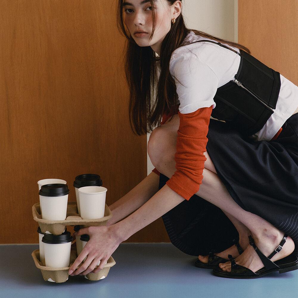 Ruth-002 - 리본 스트랩 샌들