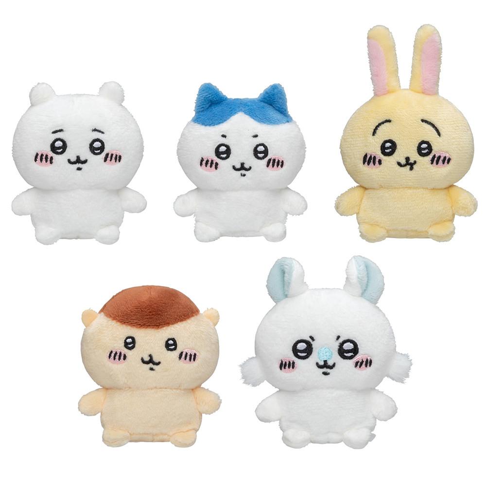 치이카와 가챠 앉아있는 미니 인형 / 치이카와 하치와레 우사기 쿠리만쥬 모몬가