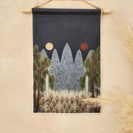 우리그림 린넨 패브릭포스터