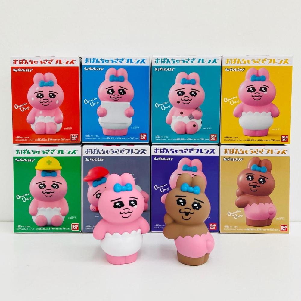 오판츄우사기 프렌즈 피규어 8종/오빤쮸 빤쮸토끼