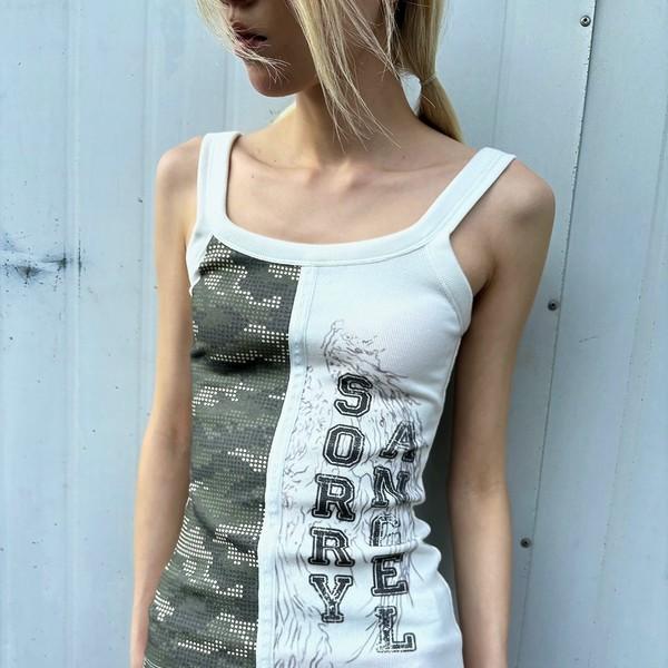 Elyoya graphic camo sleeveless