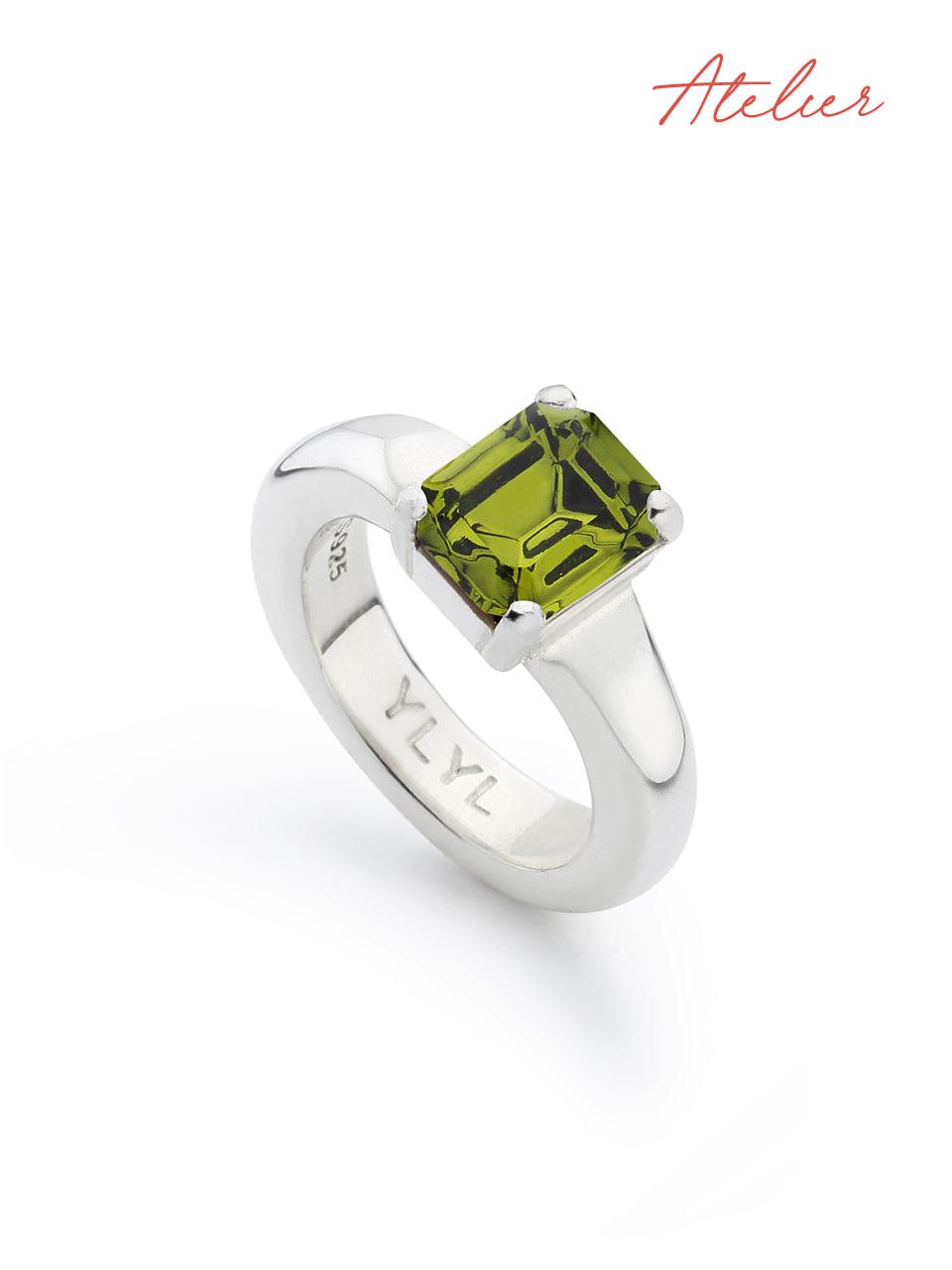 [YLYL Atelier] Foi ring Silver, MOSS