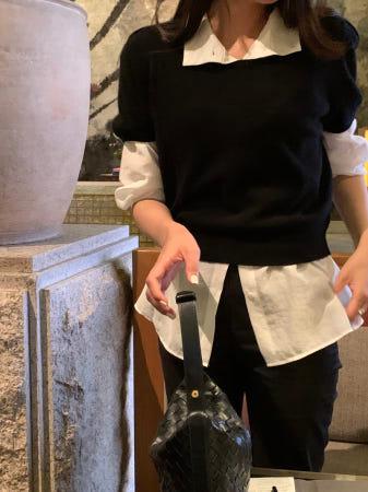 이런 상품 어때요? 25FW 레이스 울 V넥 반팔 니트 /클마로