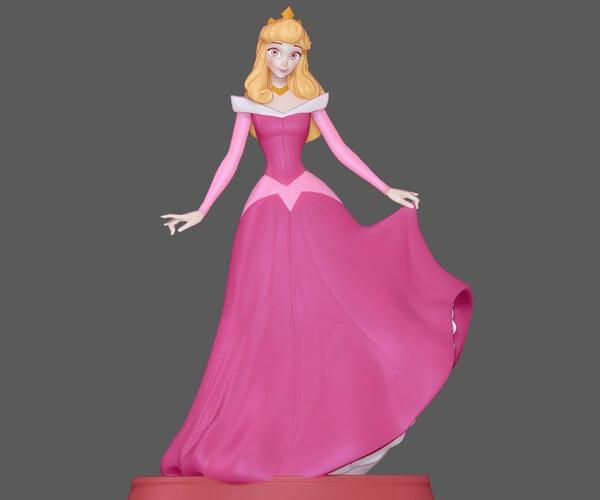 ArtStation - AURORA SLEEPING BEAUTY DISNEY PRINCESS ANIMATION 3D PRINT | Resources