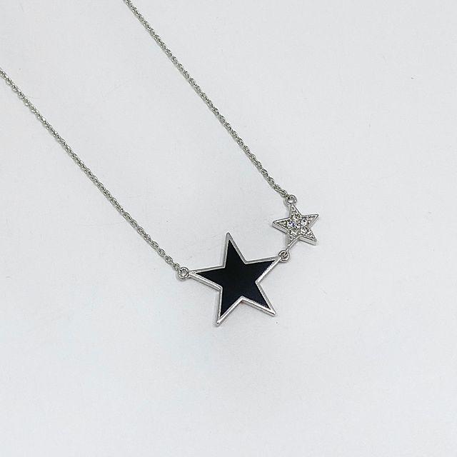 YUSE STAR NECKLACE [BLACK]*주문폭주 10/20 순차출고