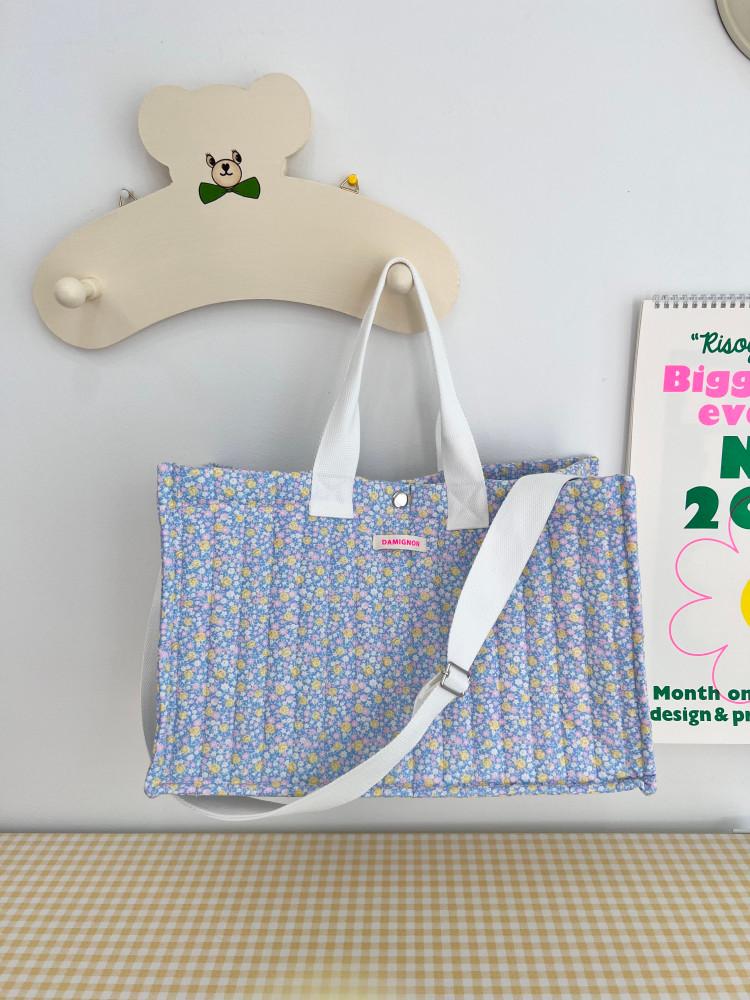 미니플라워누빔가방 / 누빔가방 기저귀가방 기저귀파우치 외출가방