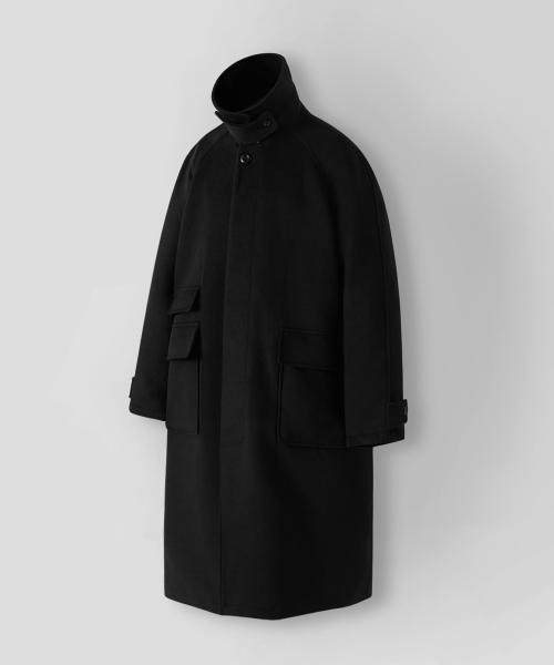 울리치 발마칸 오버 코트_Black
