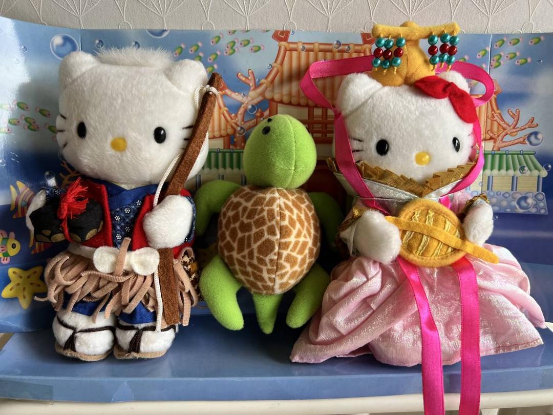 希少レア 2001 HELLO KITTY・ハローキティ＆ダニエル キティのおとぎ話 浦島太郎