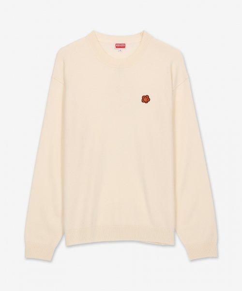 보크 플라워 크레스트 점퍼 맨투맨 - 오프 화이트 / FD55PU3813LB02