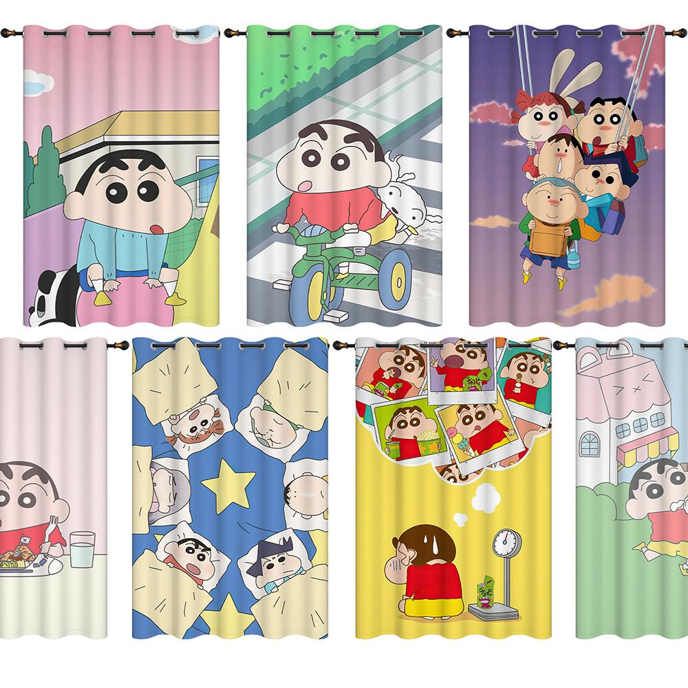 짱구 커튼 캐릭터커튼