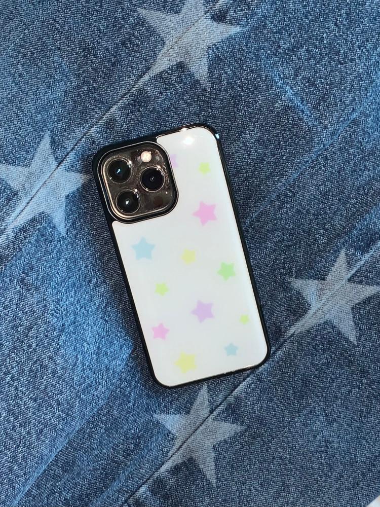 [i43] pastel star epoxy case 에폭시케이스 범퍼케이스