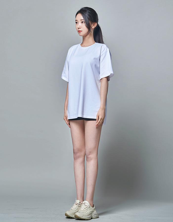 2023 [U-우먼] 오버핏 크루넥 티셔츠