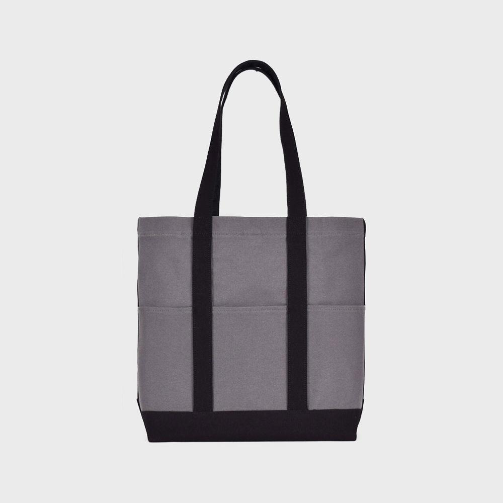 주노 캔버스 토트백(그레이/블랙)