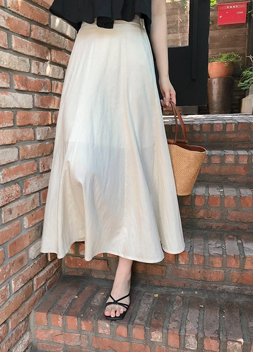 [데일리/휴양지룩] 하울 맥시 스커트 (2colors)