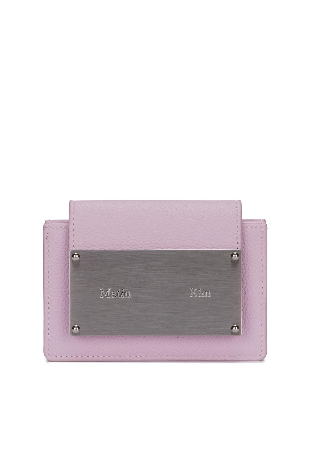ACCORDION WALLET IN LIGHT VIOLET