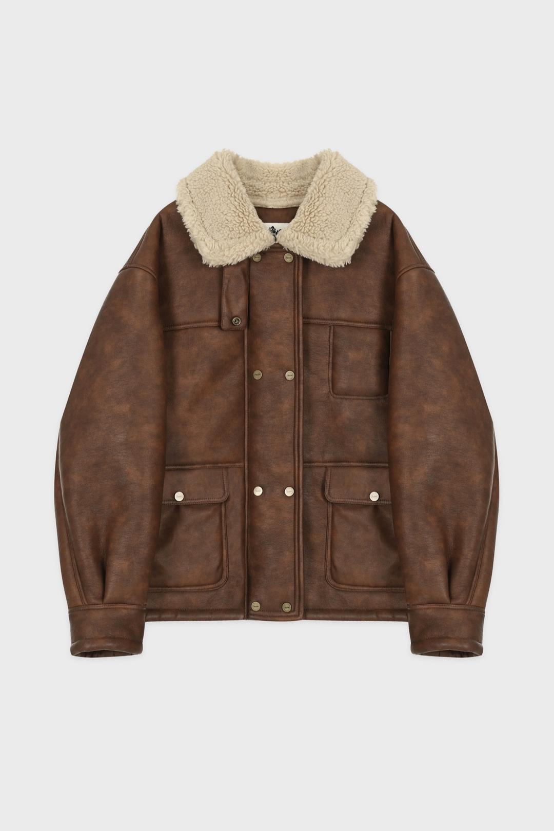 Vintage Mustang Jacket (Brown)