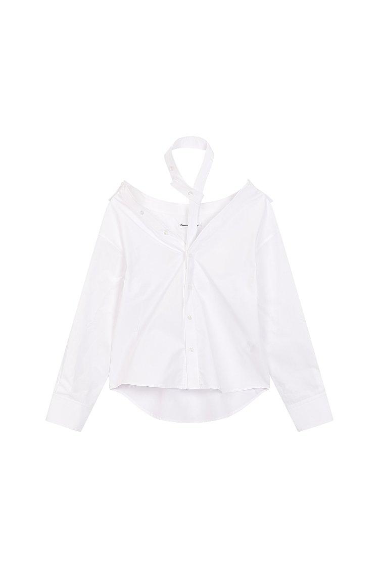 [alexanderwang.t] 보이프렌드 오프숄더 셔츠