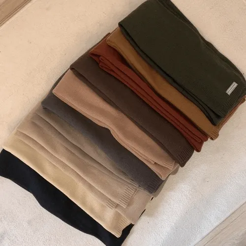 [겨울필수템/10가지색상] 도톰하고 고급스러운 니트 머플러