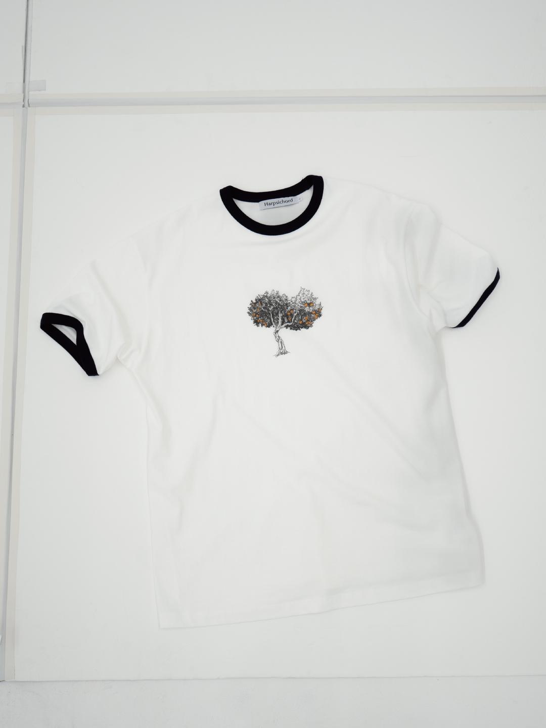 TREE RINGER T-SHIRT (WHITE)