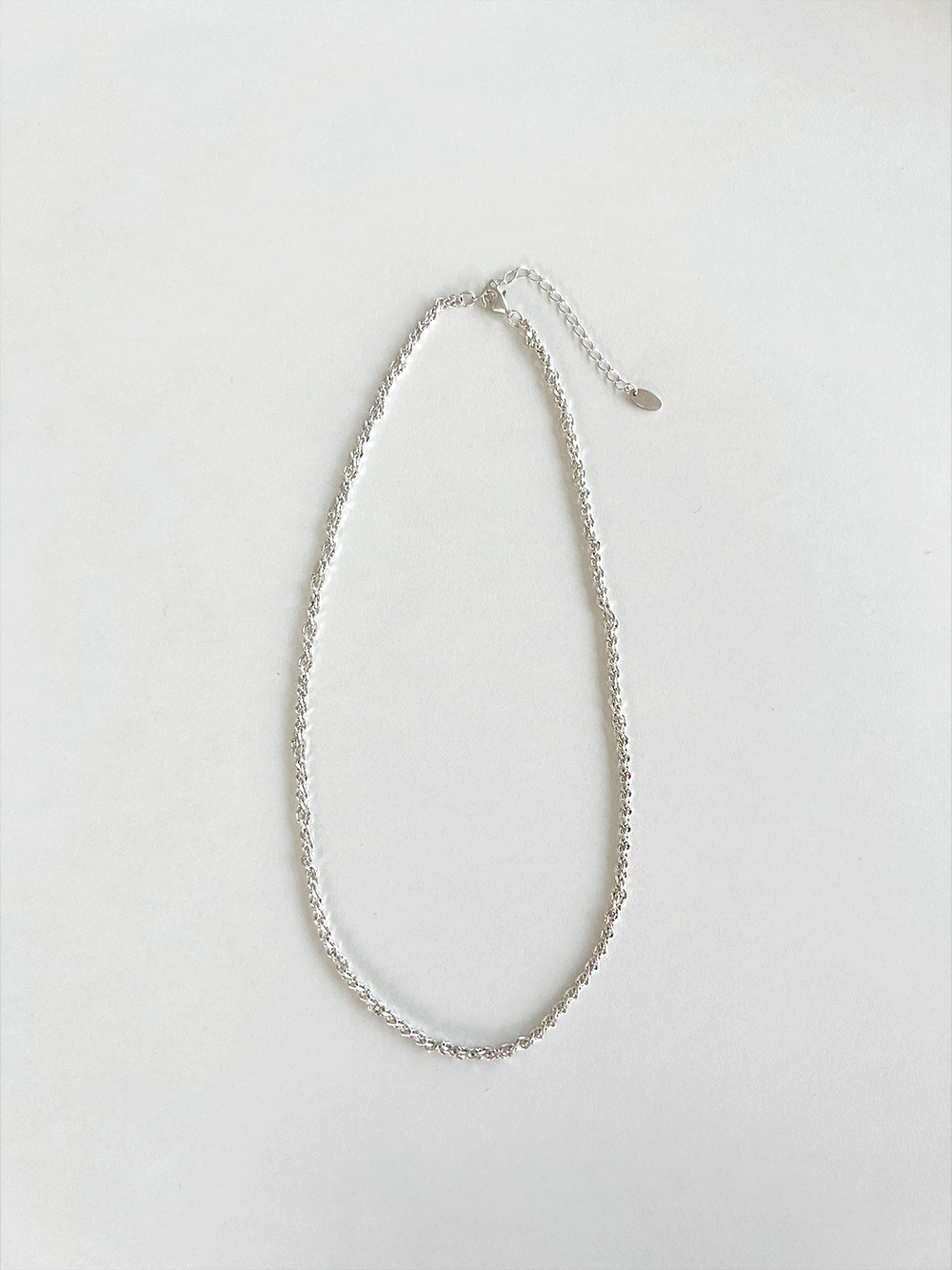 [SILVER 925] HAND TWIST NECKLACE