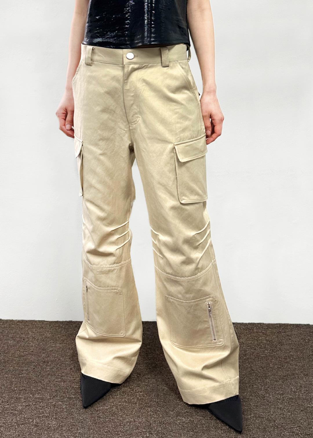 Gill Cargo Pants Beige