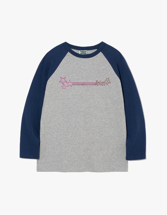 Keep Raglan L/S Tee - Gray