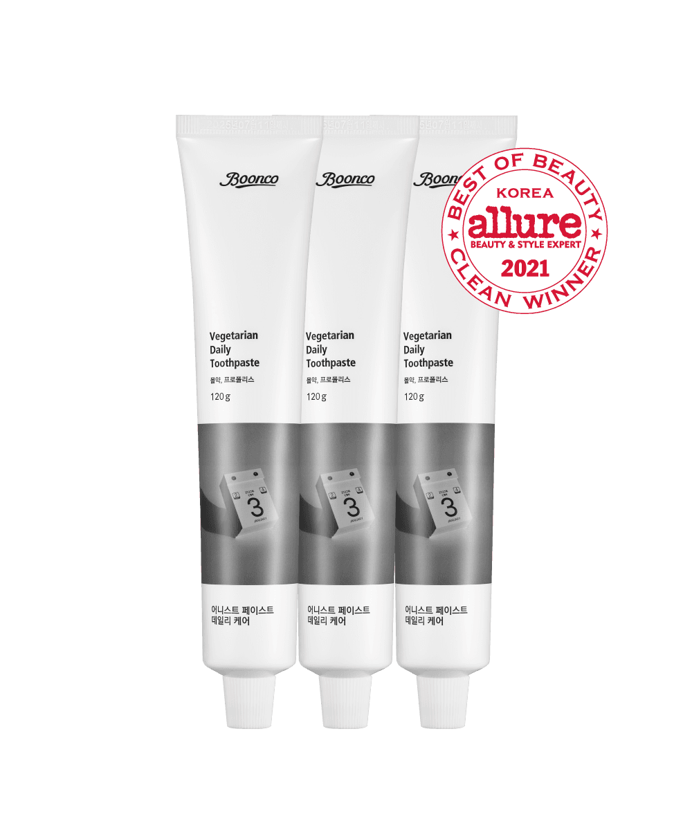 비건 어니스트 페이스트 치약 (3 SET)