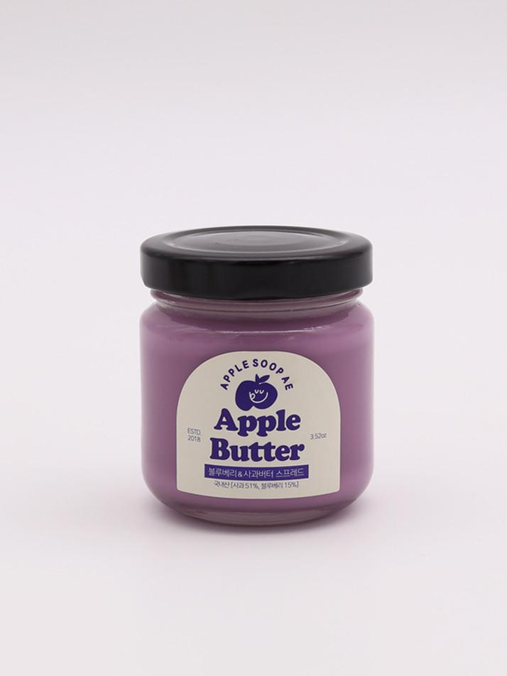 사과버터 스프레드 블루베리 100g