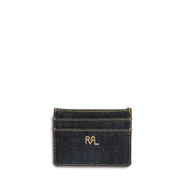Indigo Denim Card Holder | Ralph Lauren® Korea