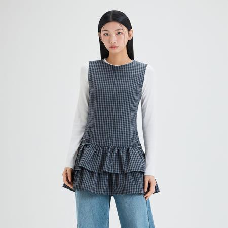 이런 상품 어때요? [미쏘] 프릴 레이어드 원피스_MIWOWG309C