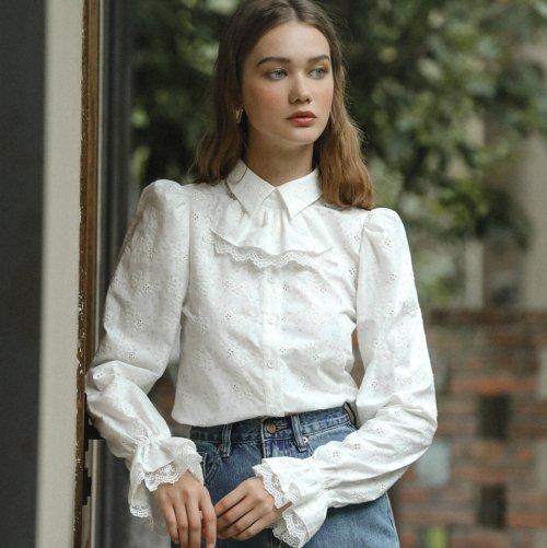 DD sweet garden blouse