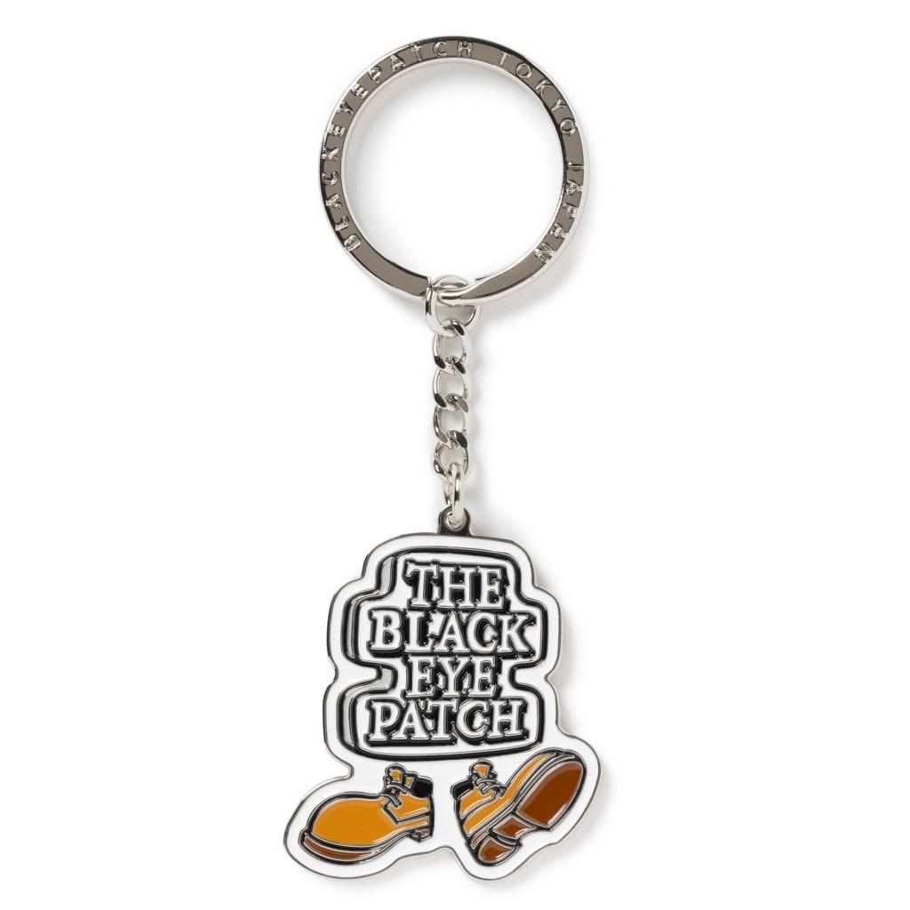 BlackEyePatch/OG BOY PLATE KEYCHAIN（MULTI）