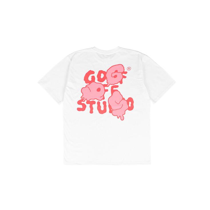 G.O.S. MAIN LOGO TEE - ( White )