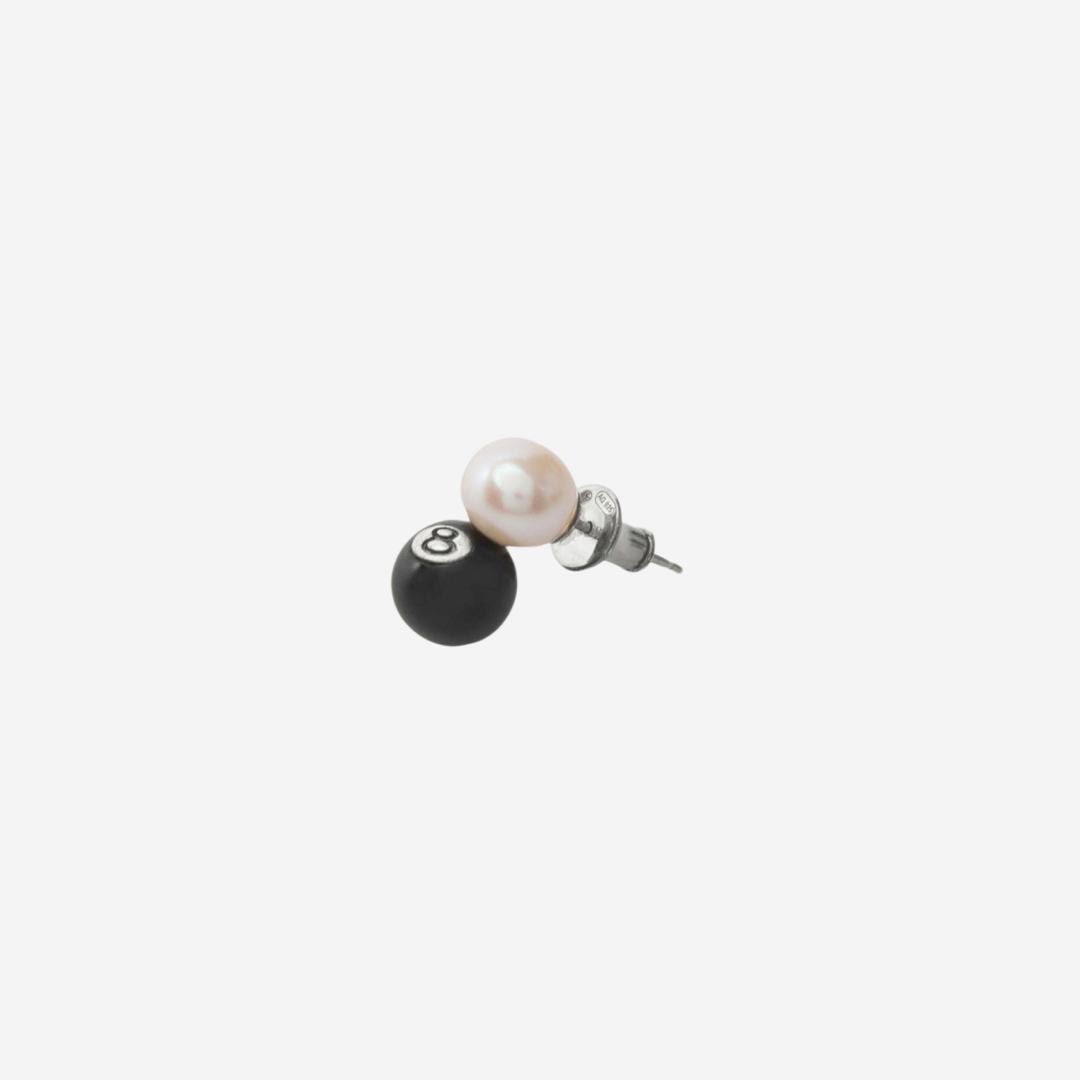 Stussy 8 Ball Earring Sterling Silver