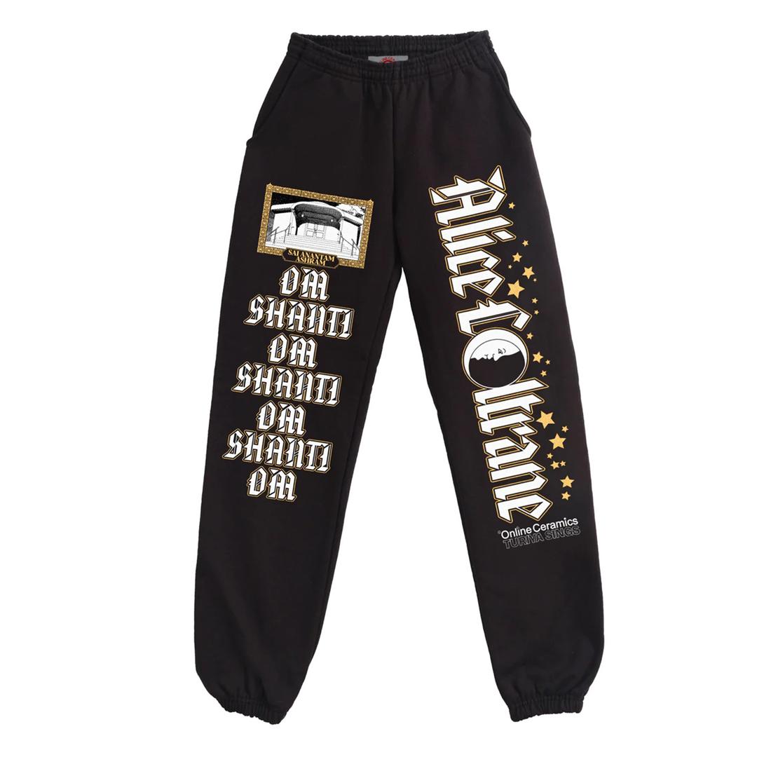 Online Ceramics - Alice Coltrane ’Alice’ Sweats - (Black)