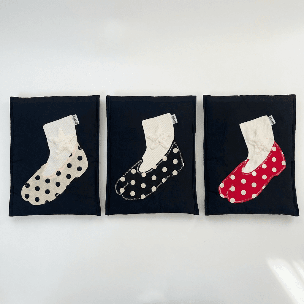 [Handmade] Bow Tie Tabi Shoes Tablet Sleeve 11, 14 Inch (3 Colors)