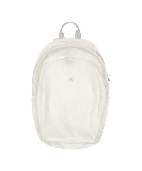 TCM mini logo packable backpack (cream)