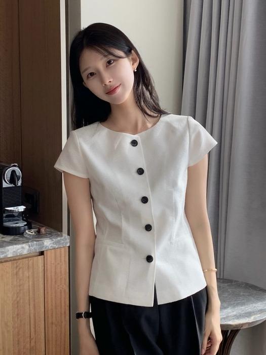 [리라PICK]보트넥 블라우스 자켓 OE6MJ5000